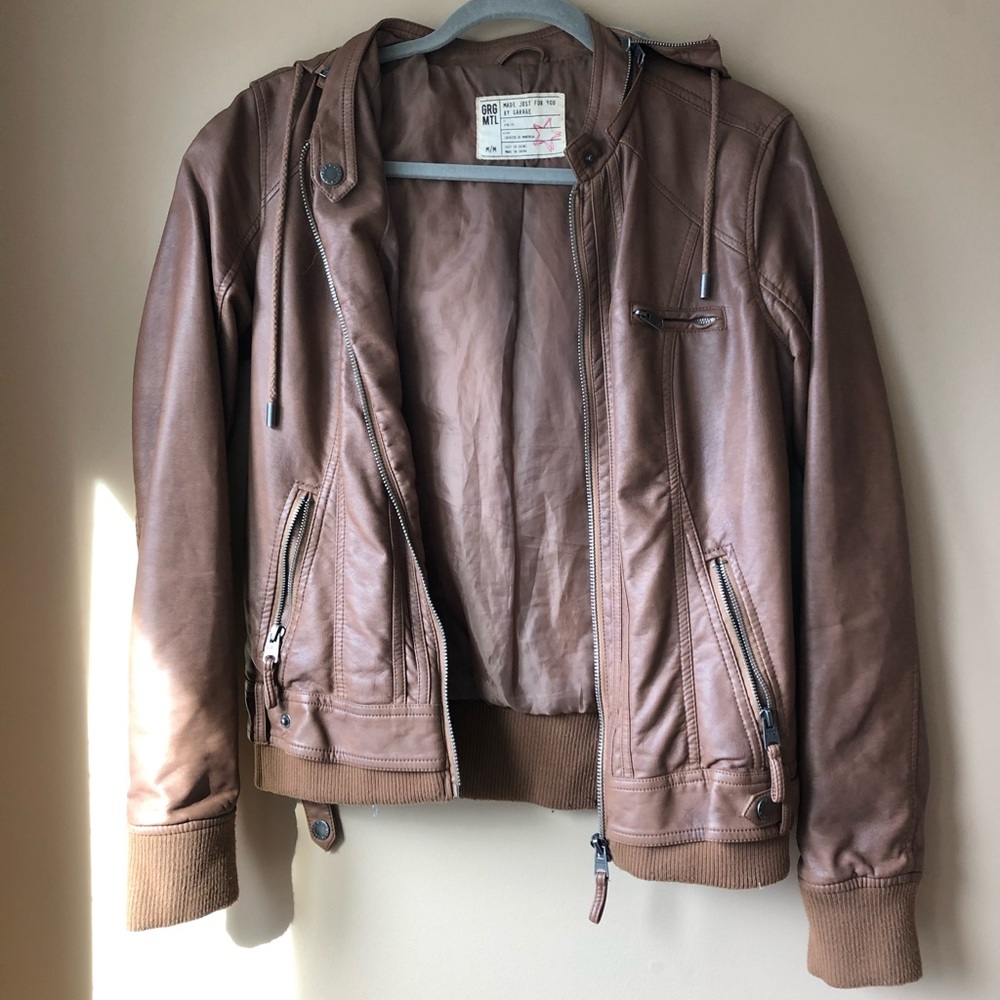 Leather jacket